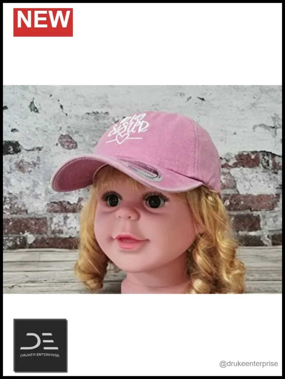 Embroidered Cotton Baseball Cap for Kids, Adjustable Dad Hat, Unisex Sun Hat